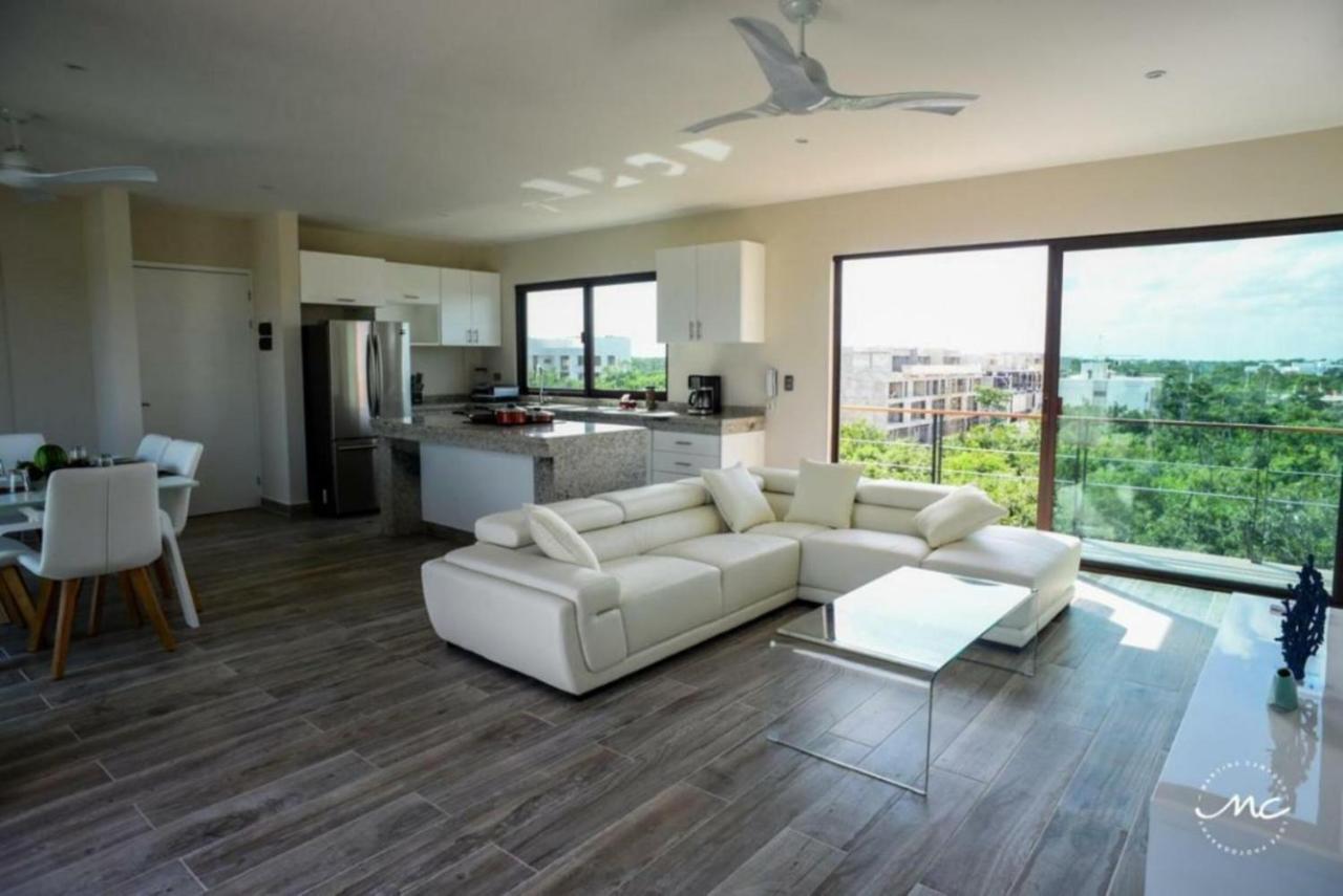 Penthouse Blue Luxury La Veleta Appartement Tulum Pueblo Buitenkant foto