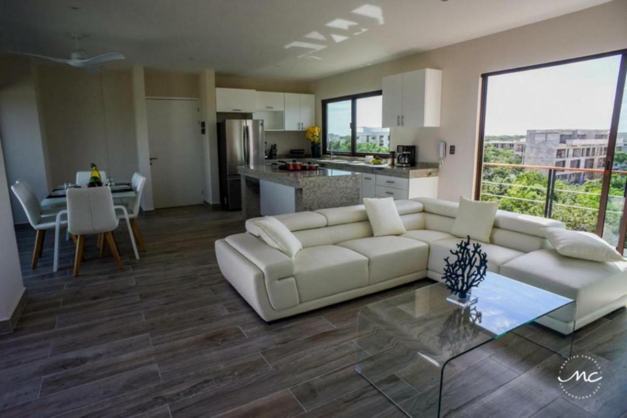 Penthouse Blue Luxury La Veleta Appartement Tulum Pueblo Buitenkant foto